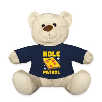 Lustiges Cornhole Corn Hole - Teddy - French Navy - Vorne