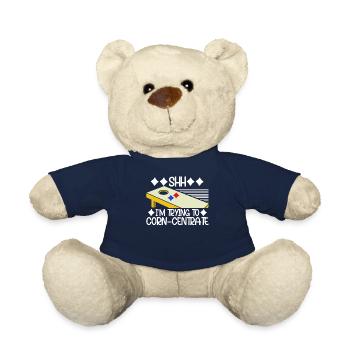 Lustiges Cornhole Corn Hole - Teddy - French Navy - Vorne