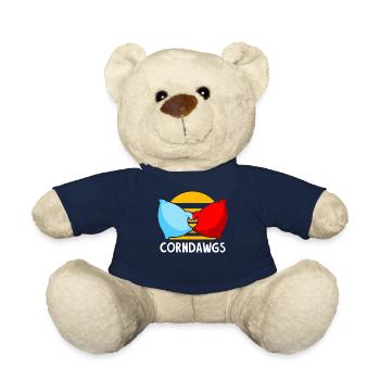 Lustiges Cornhole Corn Hole - Teddy - French Navy - Vorne