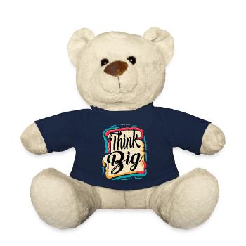 THINK BIG - Teddy Bear - french navy - Front