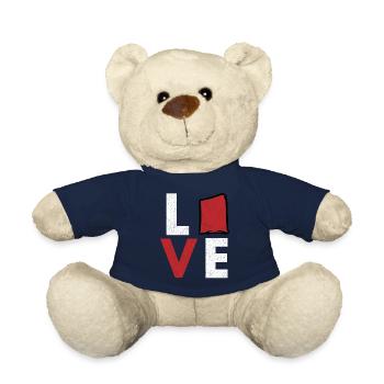 Trou de maïs Cornhole - Nounours - bleu marine - Devant