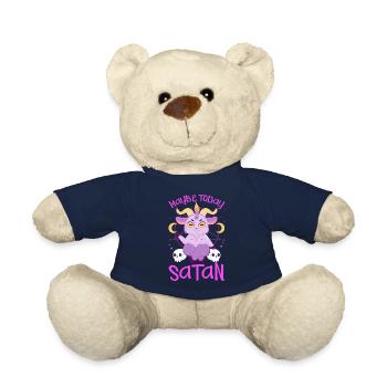 Satanic Satanism - Teddy Bear - french navy - Front