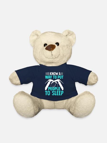 Anesthésiste Anesthésiologie - Nounours - bleu marine