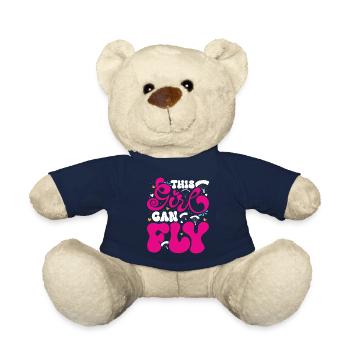 Parapente Mouche Femmes - Nounours - bleu marine - Devant
