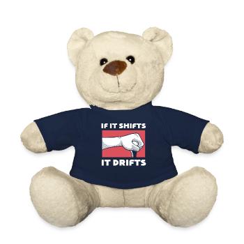 If It Shifts, It Drifts Driftautofahrer - Teddy - French Navy - Vorne
