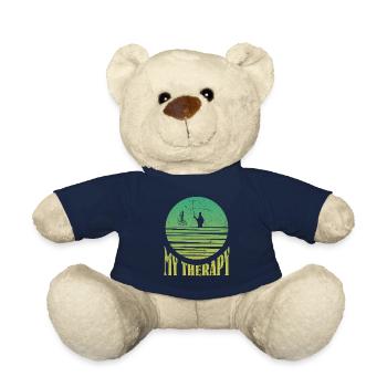 Fliegenfischen My Therapy Fischjagd Angler - Teddy - French Navy - Vorne