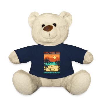 Family Vibes 2023 Créer des souvenirs ensemble - Nounours - bleu marine - Devant