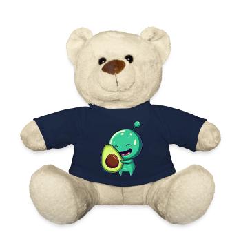 Green Alien Avocado: Exotic Fusion - Teddy Bear - french navy - Front