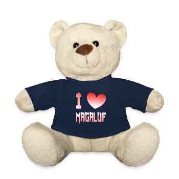 I Love Magaluf - Teddy - French Navy - Vorne