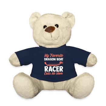 Drôle de coureur de bateau-dragon préféré appelle mi - Nounours - bleu marine - Devant