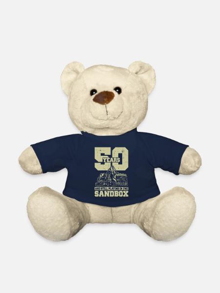 50 Geburtstag Baggerfahrer - Teddy - French Navy