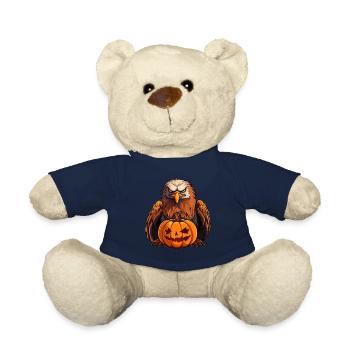 Eagle Pumpkin Lazy Halloween Party Costume Kids - Teddy - French Navy - Vorne