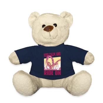 Achterbahnvergnügungspark Achterbahnfahrt - Teddy - French Navy - Vorne