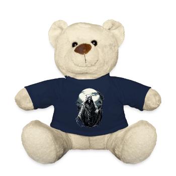 Spooky Halloween Grim Reaper Grim Reaper - Teddy Bear - french navy - Front