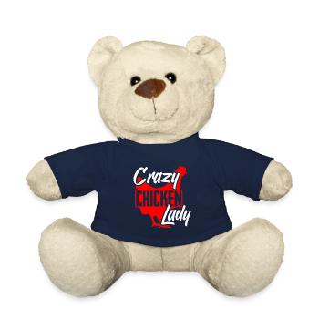 Chicken Lovers Farmer Henhouse Chicken Lovers - Teddy Bear - french navy - Front