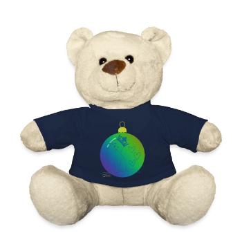 Weihnachtskatze, X-mas Cat - Teddy - French Navy - Vorne