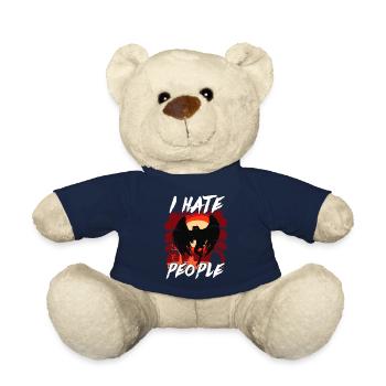 Mothman Crypttide Cryptozoology - Teddy Bear - french navy - Front