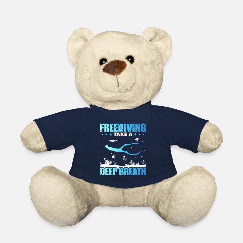 Plongée, Apnée, Apnée No Limit Apnée - Nounours - bleu marine