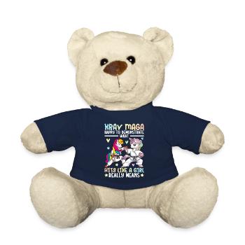 Martial Art Girl - Teddy - French Navy - Vorne