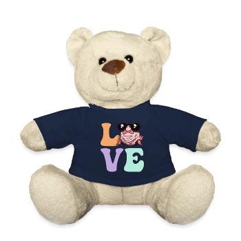 Groovy Blobfish - Teddy Bear - french navy - Front