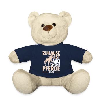 Pferd Reiten Bauernhof Bauer Pferdebesitzer Pferde - Teddy - French Navy - Vorne