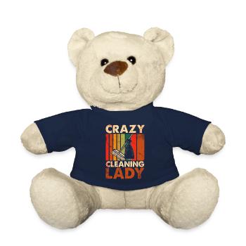Housekeeping Week Geschenke Reinigungsliebhaber - Teddy - French Navy - Vorne