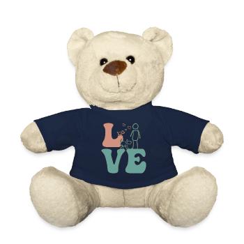 Pet Sitter Pet Sitting - Teddy Bear - french navy - Front