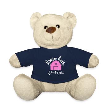 Farm Wife Farm Girlfriend Famers Wife Country Farm - Teddy Bear - french navy - Front