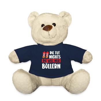 Neujahr Feuerwerk Silvester - Teddy - French Navy - Vorne