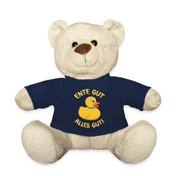 Ente gut alles gut lustige Enten Sprüche - Teddy - French Navy - Vorne