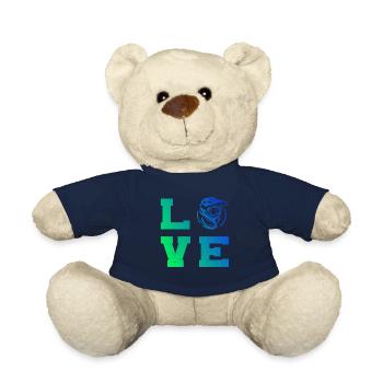 Cyclisme VTT Femme Vélo de montagne Cycliste - Nounours - bleu marine - Devant