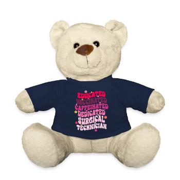 Gebildet, geimpft, koffeinhaltig, engagiert chirurgisch - Teddy - French Navy - Vorne