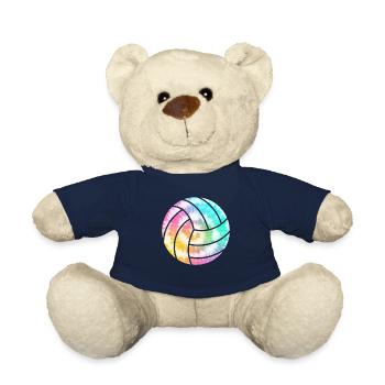 Tie Dye Volleyball Volleyballliebhaber - Teddy - French Navy - Vorne