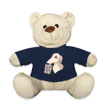 Barsoi Hund Meme - Teddy - French Navy - Vorne