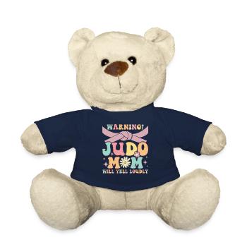 Lustige Martial Arts Mom - Teddy - French Navy - Vorne