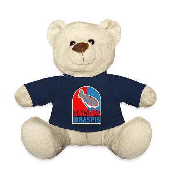 Poisson Meme Rouge Bleu - Nounours - bleu marine - Devant
