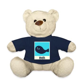 Drôle de poisson Sacabambaspi Meme - Nounours - bleu marine - Devant
