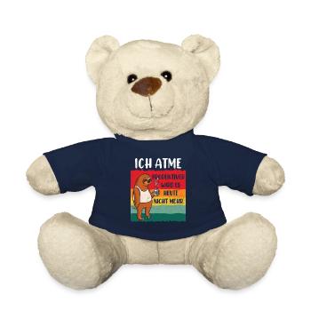 Lazy employees I It doesn't get any more productive than this - Teddy Bear - french navy - Front