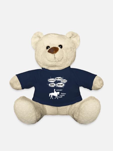 Reiten macht Spaß! Reitlehrer Kommandos - Teddy - French Navy