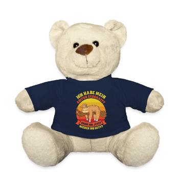 Abiturient Habe Mein Abitur Geschafft Lustiges - Teddy - French Navy - Vorne