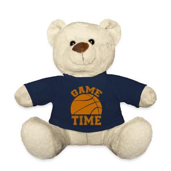 Temps de jeu de basket-ball - Nounours - bleu marine - Devant