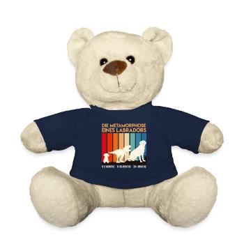 Labrador Hund METAMORPHOSE EINES LABRADORS - Teddy - French Navy - Vorne