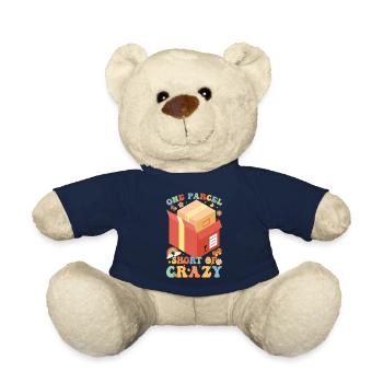 Postangestellte Postangestellte mit einem Paket ku - Teddy - French Navy - Vorne