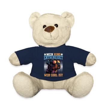 Rottweiler Besitzer MEIN HUND ENTSCHEIDET WER COOL - Teddy - French Navy - Vorne