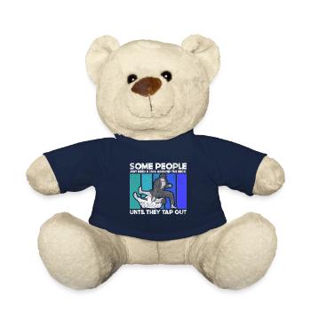 Brazilian Jiu Jitsu BJJ MMA Grappling - Teddy Bear - french navy - Front