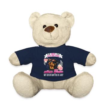 Rottie NIMM DICH VOR ALTER FRAU MIT ROTTIE IN ACHT - Teddy - French Navy - Vorne