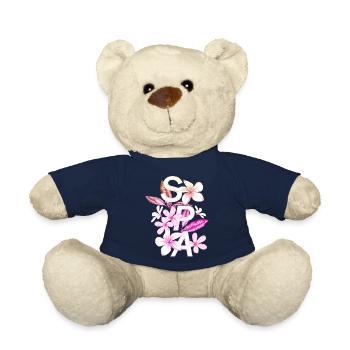 Frauen Frauenpower Design Kunst weiblicher Feminismus SPA - Teddy - French Navy - Vorne
