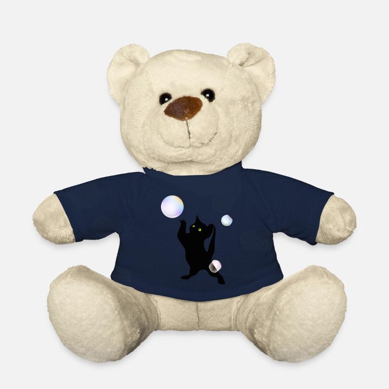 Katze entdeckt Blasen - Teddy - French Navy