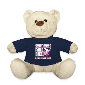 BMX Rider Fille Vélo Vélo Stunt Racing Enfants - Nounours - bleu marine - Devant