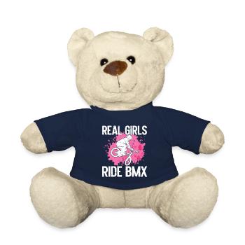 BMX Rider Fille Vélo Vélo Stunt Racing Enfants - Nounours - bleu marine - Devant